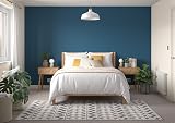 Dulux Simply Refresh Indigo Matt Emulsion Paint 1.25L One Coat Coverage view 6