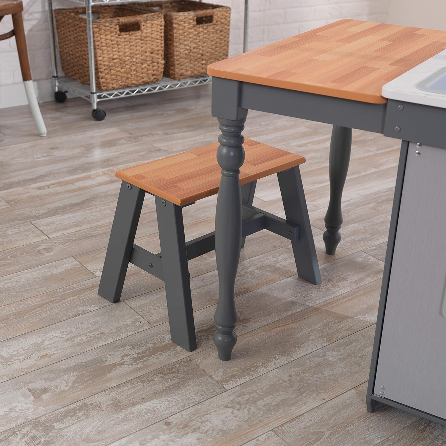 kidkraft chef's cook n create island play kitchen