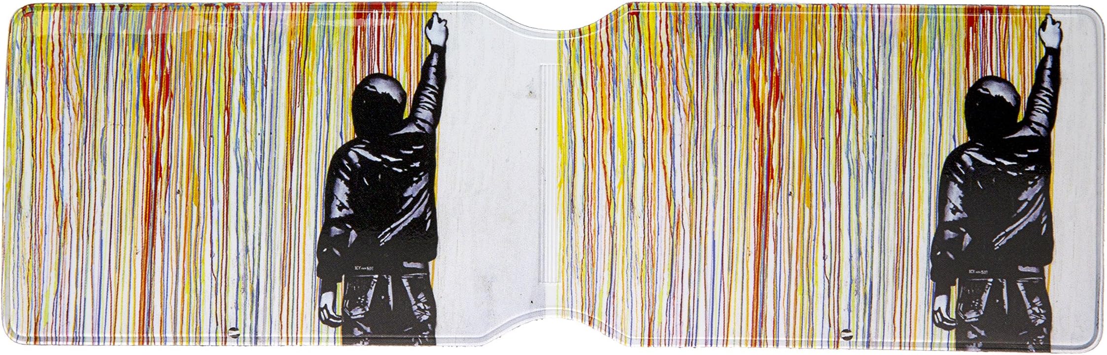 Stripe Wall Oyster Card Holder