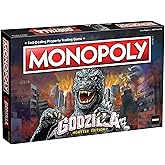 Monopoly: Godzilla | Based on Classic Monster Movie Franchise Godzilla | Collectible Monopoly Game Featuring Familiar Locatio