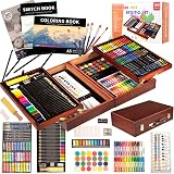 KINSPORY 168 PCS Art Set for Kids Deluxe Case Gift Teens Boys Girls view 1