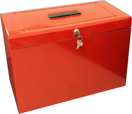 Cathedral Hord - Caja archivadora, rojo: Amazon.es: Oficina y ...