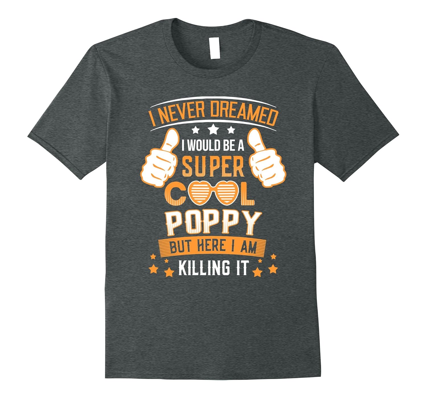 Mens Super Cool Poppy Fathers Day