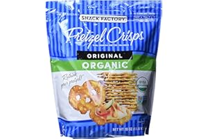 Snack Factory Pretzel Crisps, Original ORGANIC, 28 oz Bag