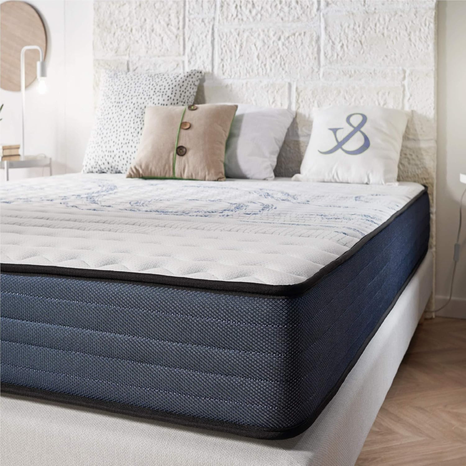 naturalex ® Perfectsleep Memory Foam Mattress, White, 120 x 190 cm | 4ft Small Double - Image 4