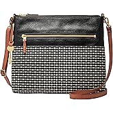 Fossil Women's Fiona Large or Small Crossbody Purse Handbag for Women