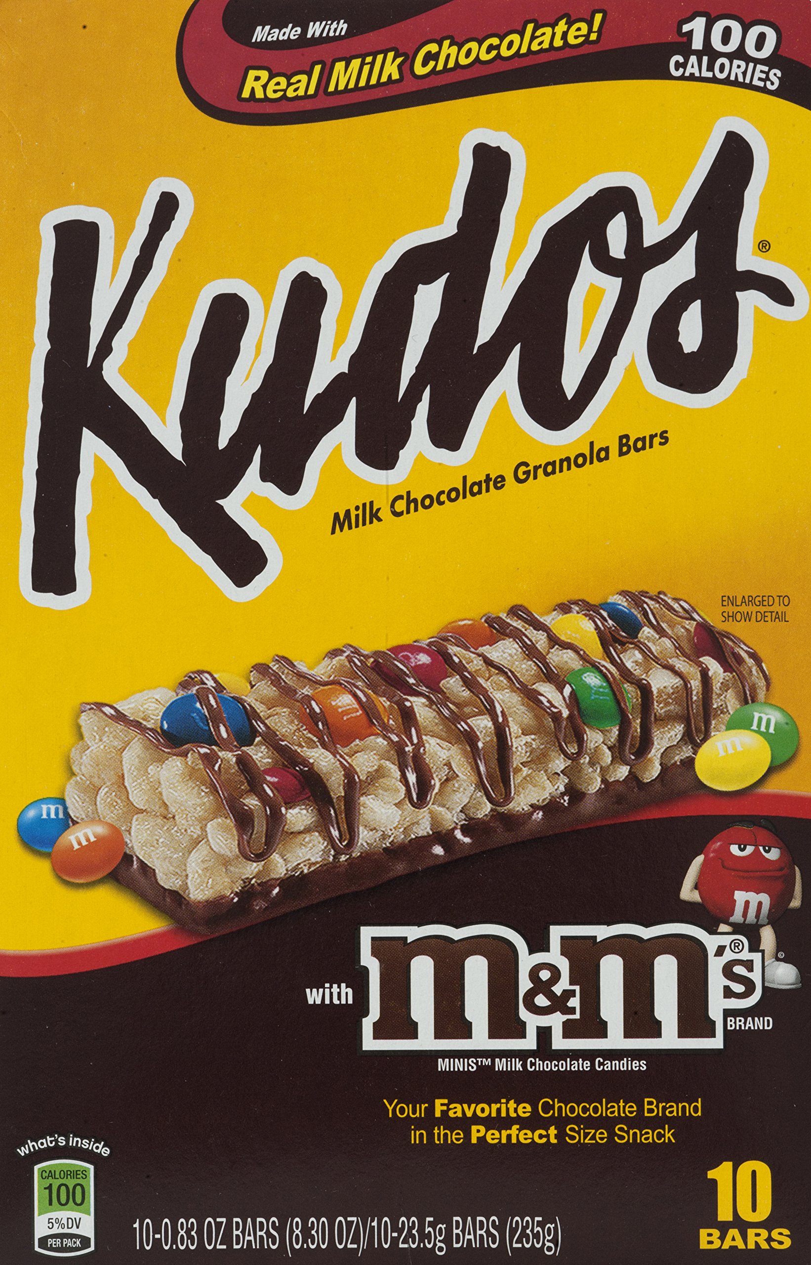 Kudos Granola Bar With M M S 10 Count Pack Of 5 Buy Online In Andorra At Andorra Desertcart Com Productid