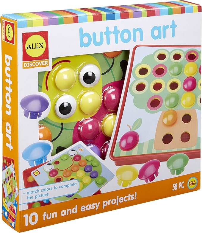 button art for toddlers