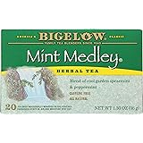 Bigelow Tea Mint Medley Herbal Tea, Caffeine Free, 20 Count (Pack of 6), 120 Total Tea Bags
