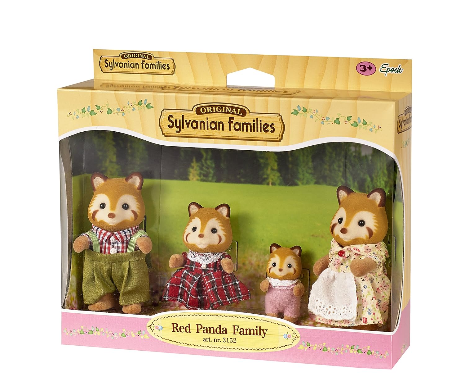 sylvanian red panda