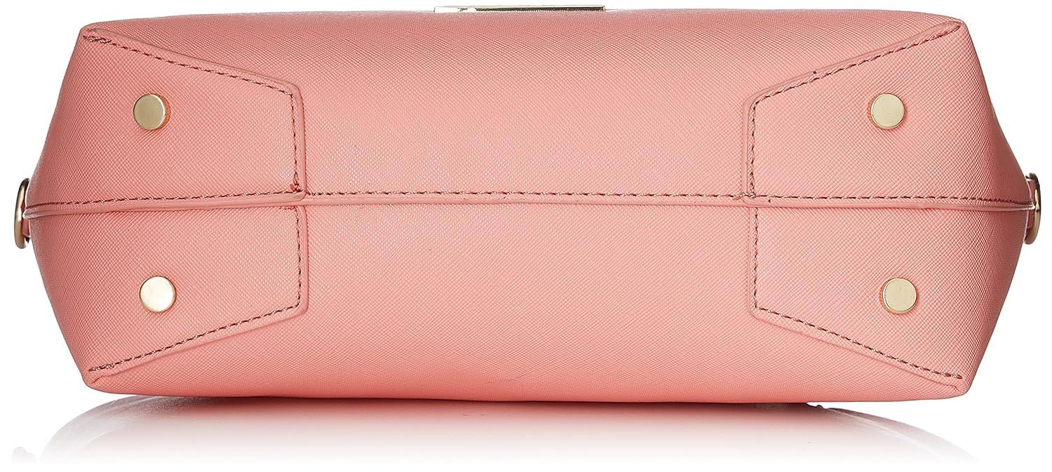 caprese livia women's satchel (pink) ()