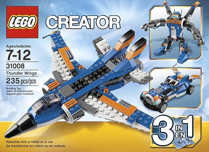 lego 3 in 1 robot