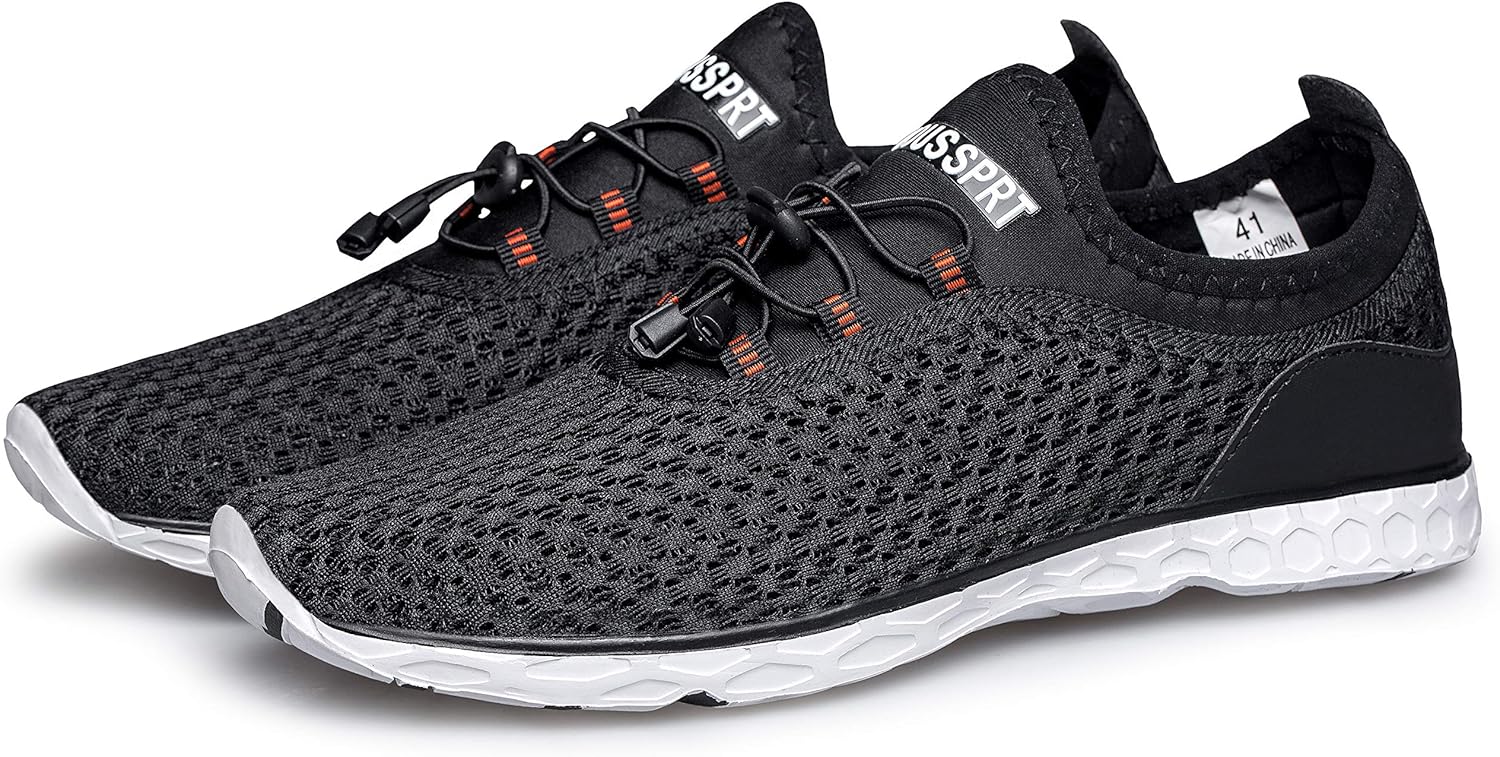 doussprt men's water shoes quick drying sports aqua shoes