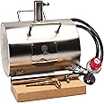 CAST Master Elite USA Portable Single Burner Propane Blacksmith Farrier Caster Kit Jewelry Knife and Tool Making Propane Forge SS