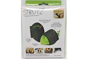AS SEEN ON TV Ontel Strutz Cushioned Arch Supports, Green, 2 Count