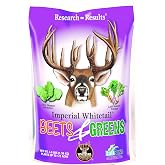Whitetail Institute Beets &amp; Greens Deer Food Plot Seed for Fall Planting - Blend of Sugar Beets, Kale, Turnip and Radish to Attract and Hold Deer Throughout Fall and Winter, 3 lbs (.5 Acres)
