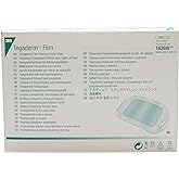3M Health Care 1626W Tegaderm Film Dressing, Frame Style, Rectangle, 4.75" Width, 4" Length, 4" x 4 3/4", Transparent (Pack of 50)