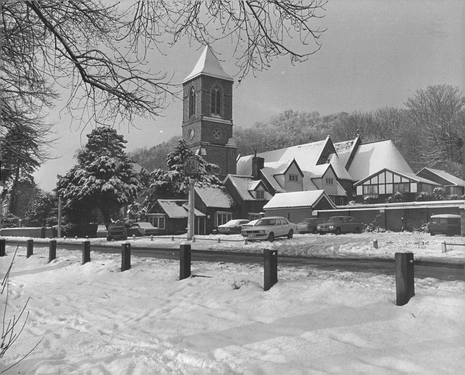 Vintage photo of Thorpe Church, Thorpe St. Andrew Entertainment Collectibles