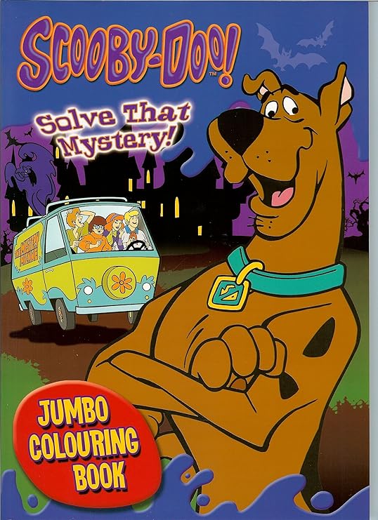 Alligator Books Scooby Doo Jumbo Colouring Book Amazon.co