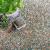 18lb Mix Rocks for Plants in Door -Mix Perlite,Maifanitum Stones,Zeolites Rocks for Bonsai Succulent Cactus Potting Soil and Vase Fillers, Fairy Gardening,Top Dressing