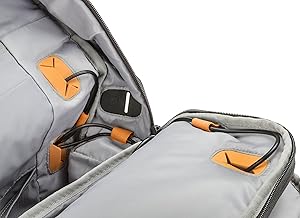 Opening ports and loops keep cables neat