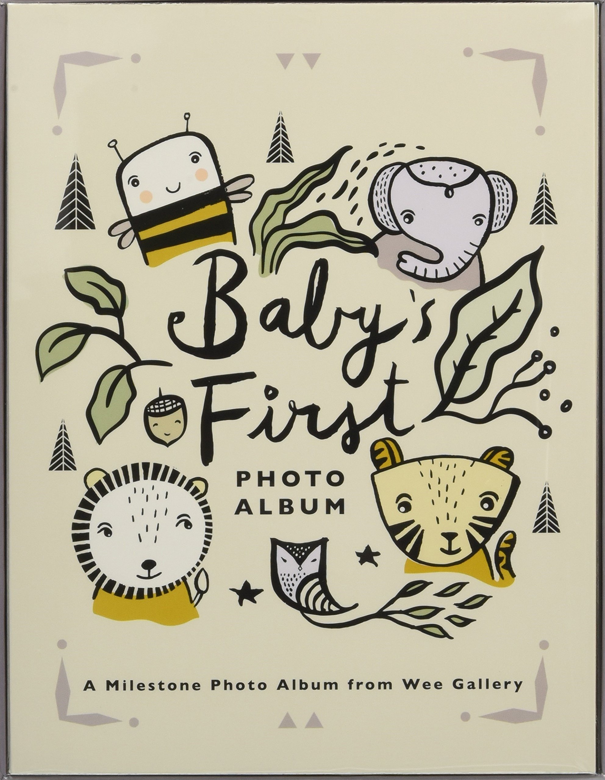 milestone baby's first year album