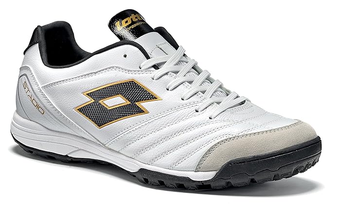 Lotto Stadio 300 Turf, Herren, White/Gold Star
