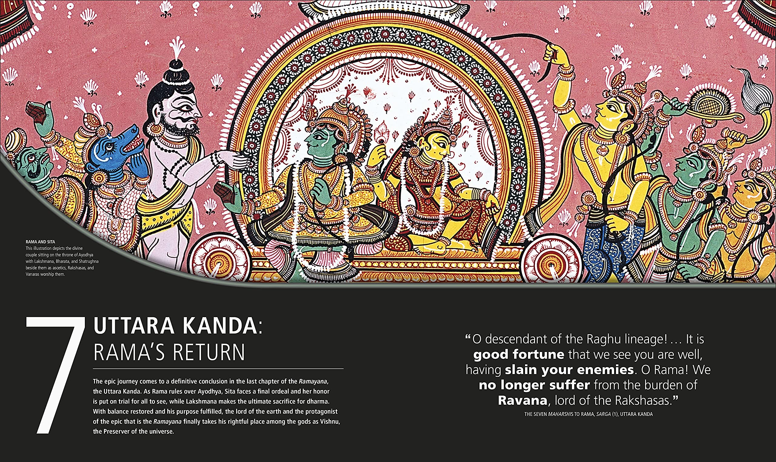 The Illustrated Ramayana: The Timeless Epic of Duty, Love, and Redemption