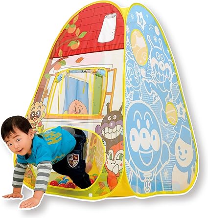 Amazon アンパンマン あそびたーっぷり ボールテントパンこうじょう 屋内遊具 おもちゃ