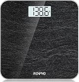 RENPHO Digital Bathroom Scale Marble with 4 Sensors 0.1lb 0.05kg LED