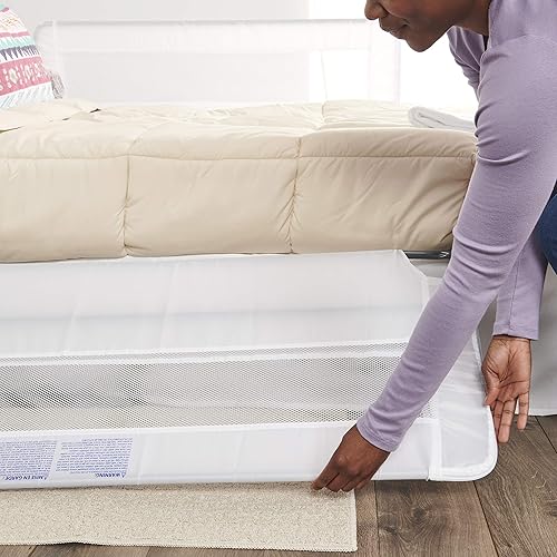 Regalo Swing Down Double Sided Bed Rail Guard, with Reinforced