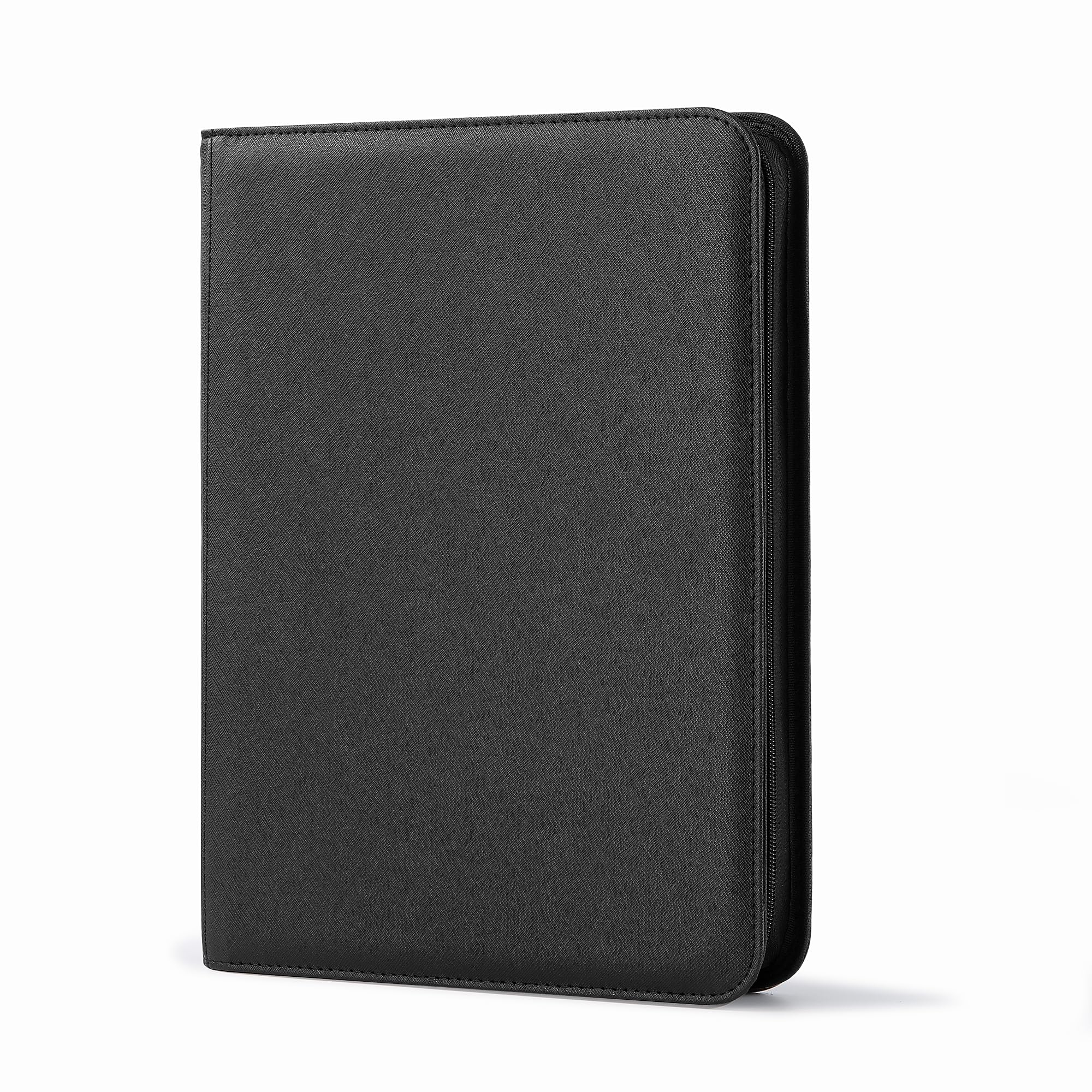 Photo 1 of Zettokete Trading Card Binder 9 Pocket, TCG Binder with 360 Side Loading Pockets, Trading Card Holder Album Fit for MTG, Yugioh, Baseball, Football Sports Cards, Black