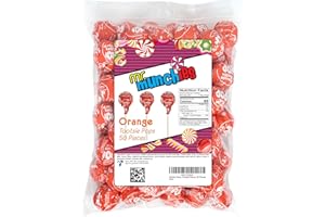 MR. MUNCHIES Tootsie Pops, Orange Flavor, 50 Pieces