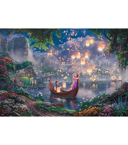Amazon.com: Tenyo 2000 Piece Jigsaw Puzzle Rapunzel Tangled (28.7
