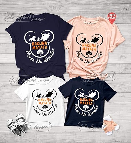 animal kingdom matching shirts