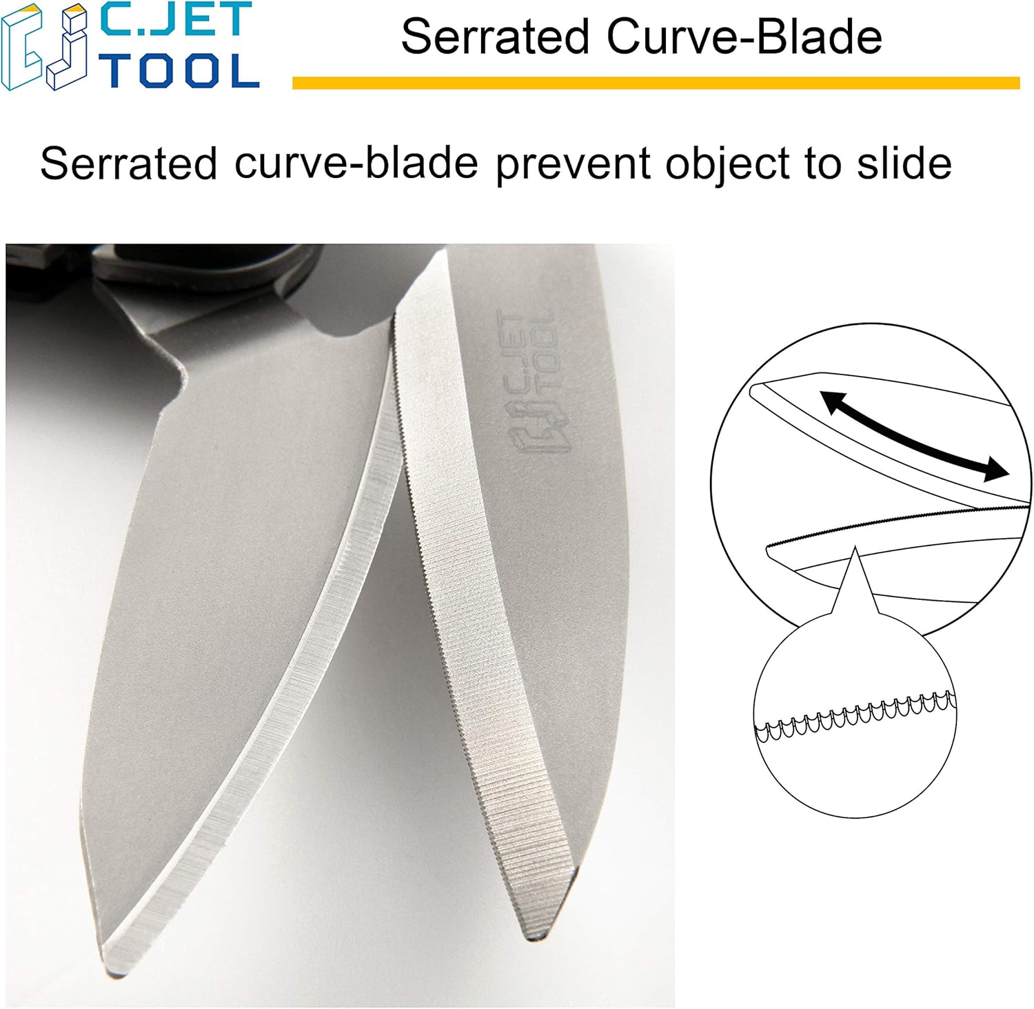 C.JET TOOL 10" Professional Soft Grip Stainless Heavy Duty Multipurpose Cardboard and Carpet Scissors (Orange) - - 