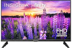 INSIGNIA 24" Class F40 Series LED Full HD Smart Fire TV, Voice Remote with Alexa, Stream Live TV Without Cable