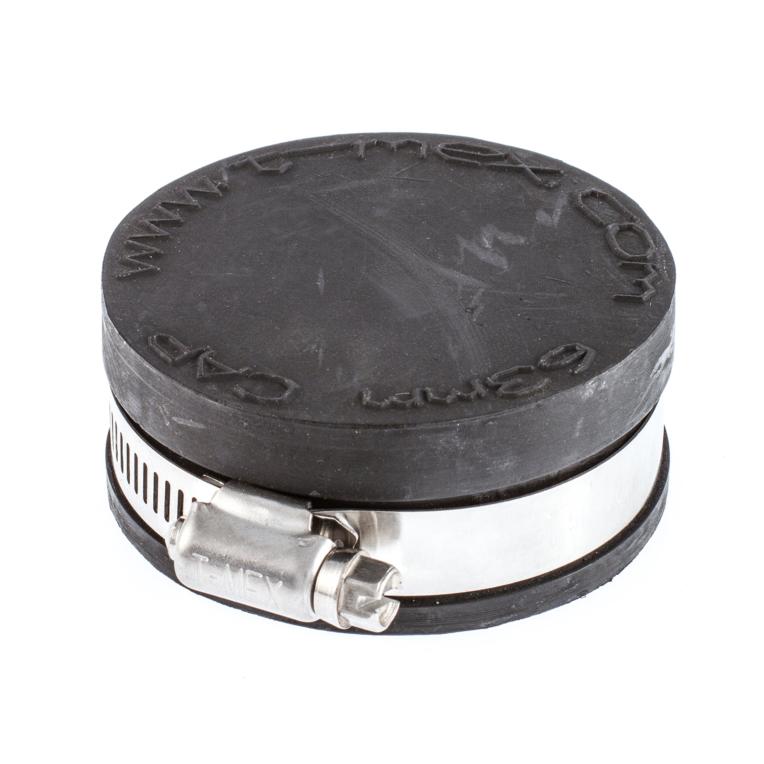 T-mex 09.0807 Pipe Fitting adapters, Black, 110mm O.D Metric / 4" NB (114.3mm O.D) Imperial