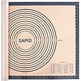 Sapid Extra Thick Silicone Pastry Mat Non-slip with Measurements for Non-stick Silicone Baking Mat Extra Large, Dough Rolling