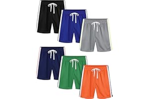Resinta 2-5T Toddler Boys Athletic Shorts Boys Basketball Shorts Sports Gym Mesh Active Soccer Quick Dry Shorts for Summer