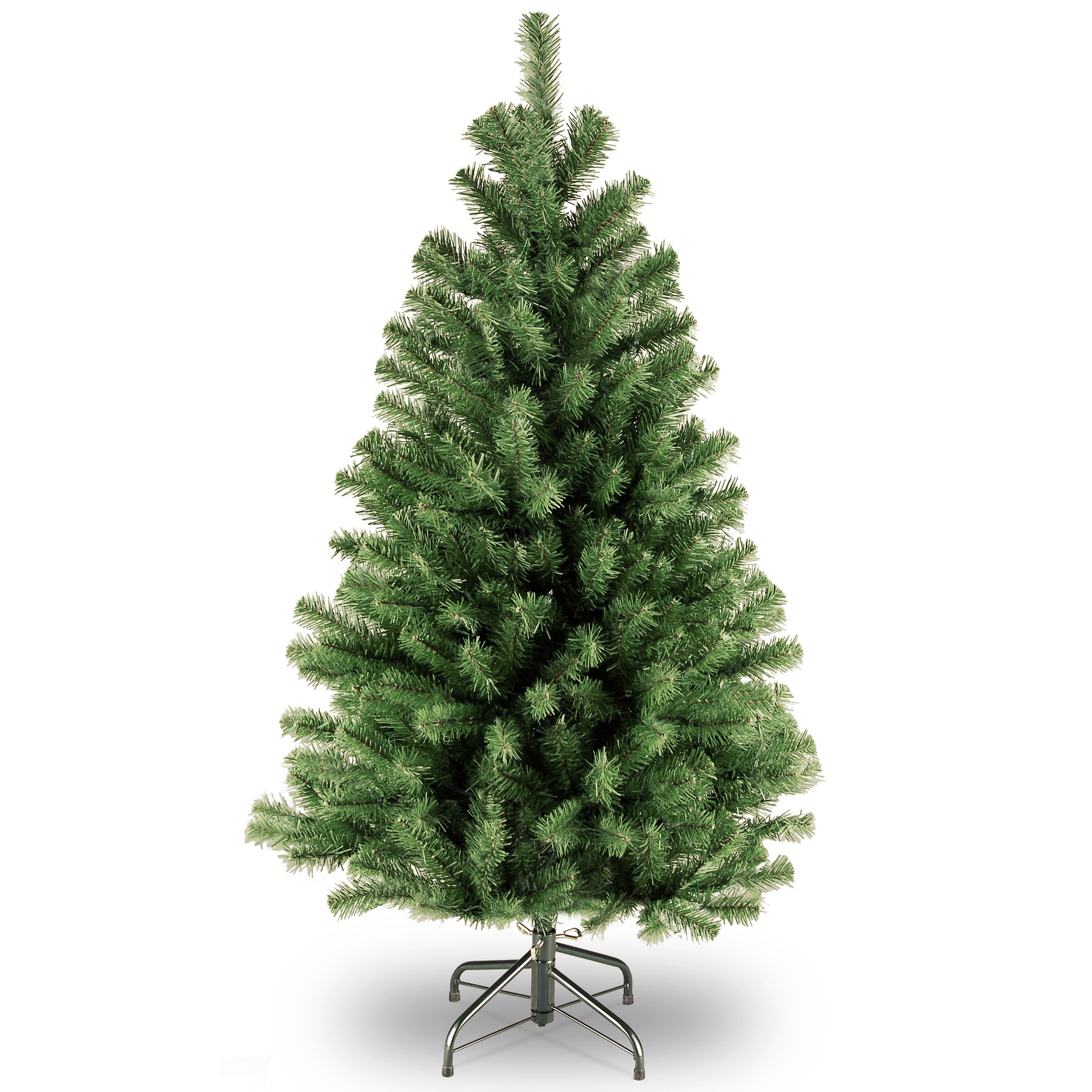 Photo 1 of ***STOCK PHOTO FOR REFERENCE ONLY***National Tree Company 4 ft Unlit North Valley Spruce Mini Artificial Christmas Tree, 307 Tips, Includes Stand, Green