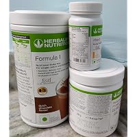 Herbalife Nutrition Weight Loss Package Formula1, Chocolate and Personalized Protein Powder (PPP) with Afresh-Ginger
