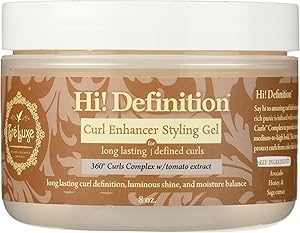 TRELUXE Hi! Definition Curl Enhancer Styling Gel, 8 FZ