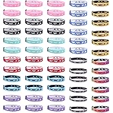 MOZAKA 60PCS WWJD Bracelet Pack, Christian Gifts Adjustable Wristbands, WWJD Jesus Bracelets Bulk - What Would Jesus Do Bracelet for Women Men