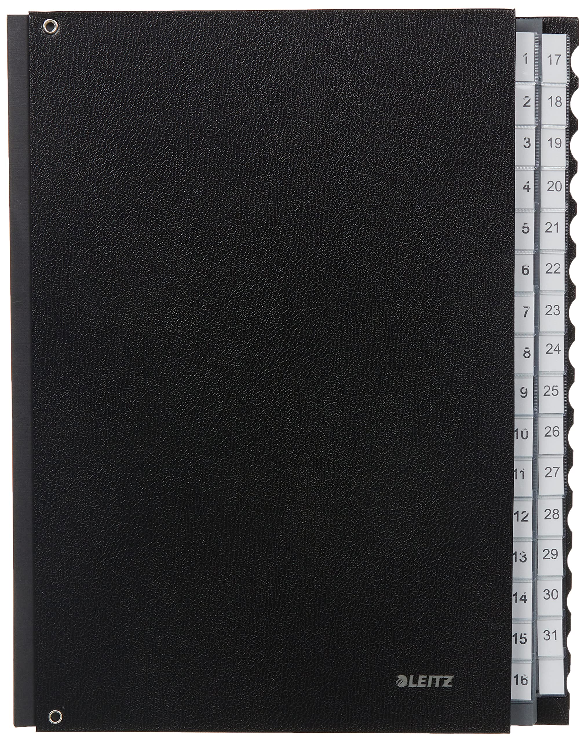 Leitz 59310095 Organiser File 1-31 32 Sleeves Polypropylene Black