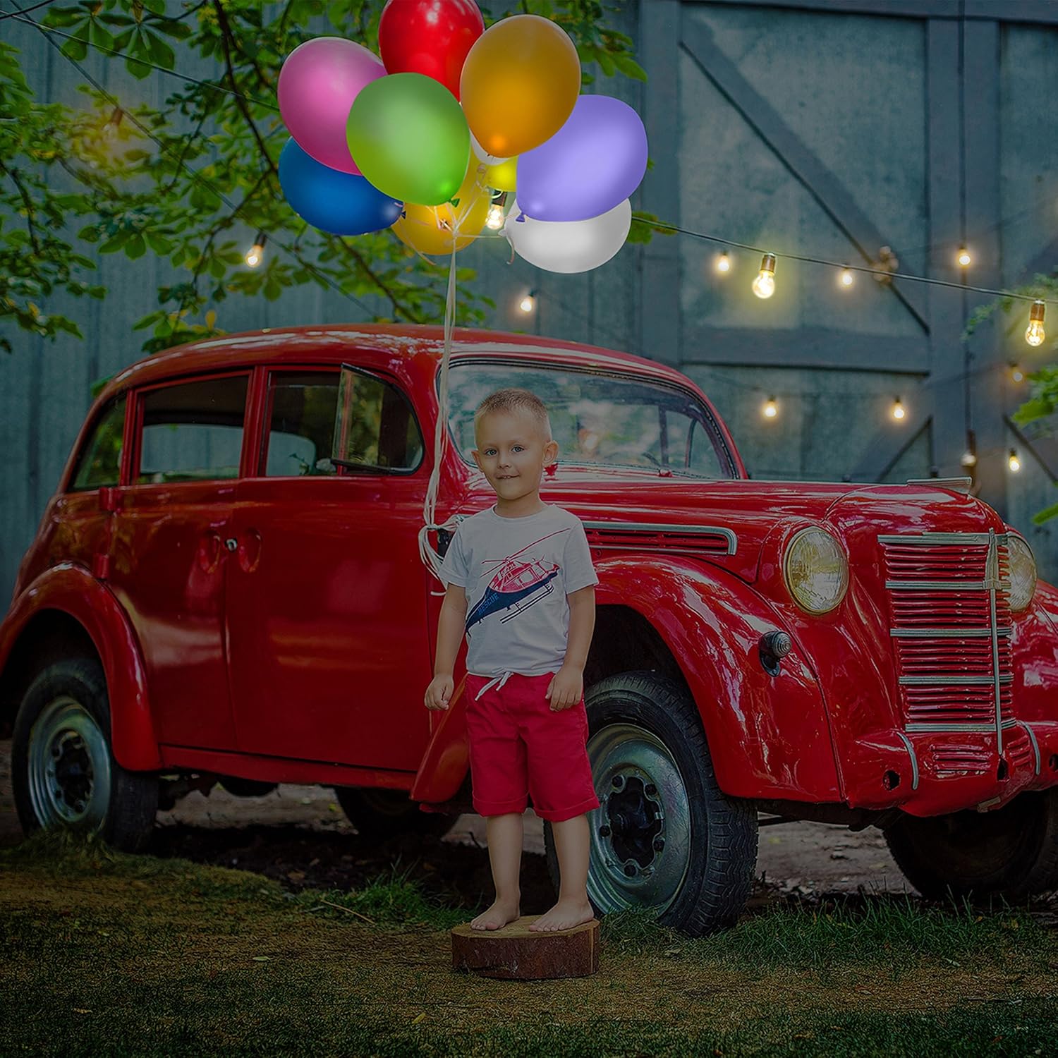 iFUNow 32 Pack LED Balloons Flashing, 8 Colors Light Up Balloons, Lasts 12-24 Hours for Glow in the Dark Party Supplies, Birthday Decorations, Halloween Party: Toys & Games