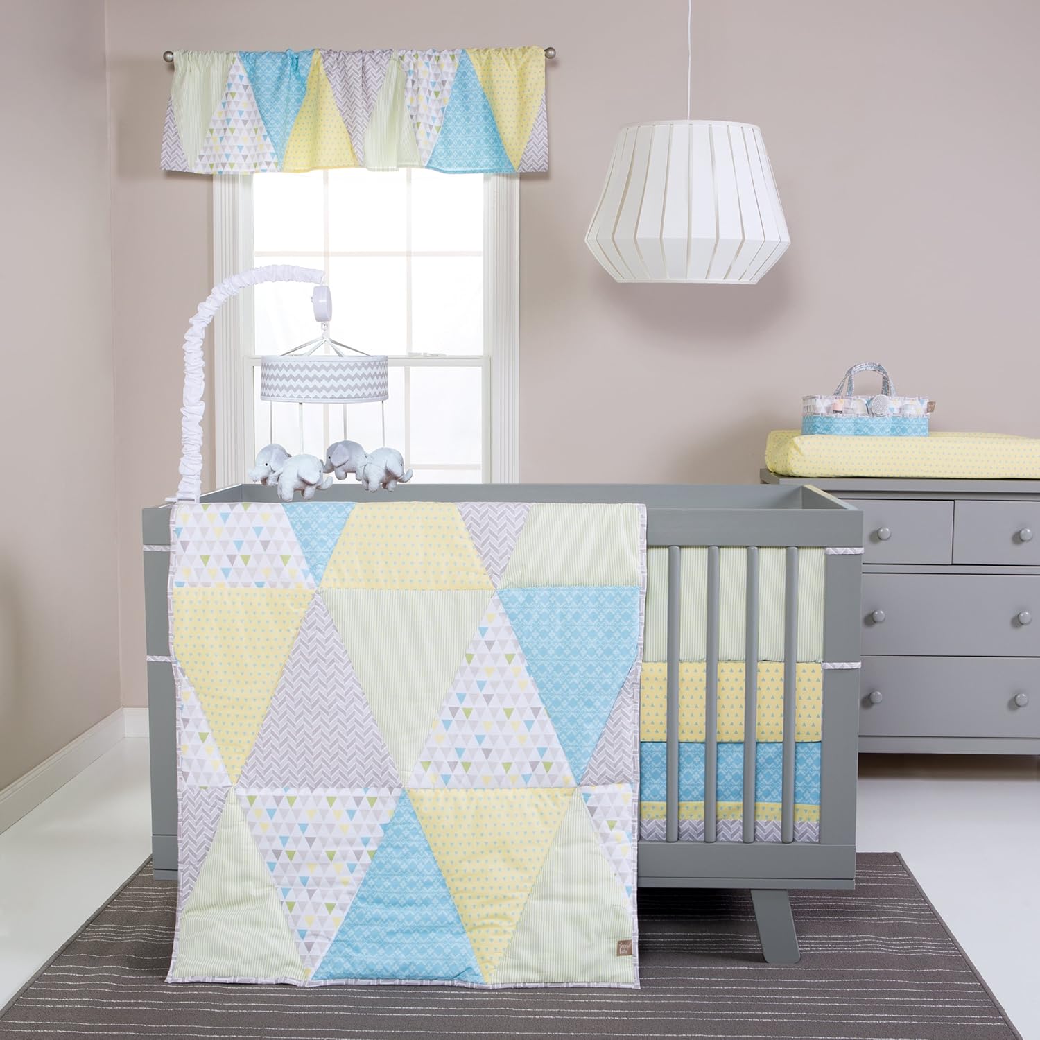 Best Geometric Shapes Crib Bedding
