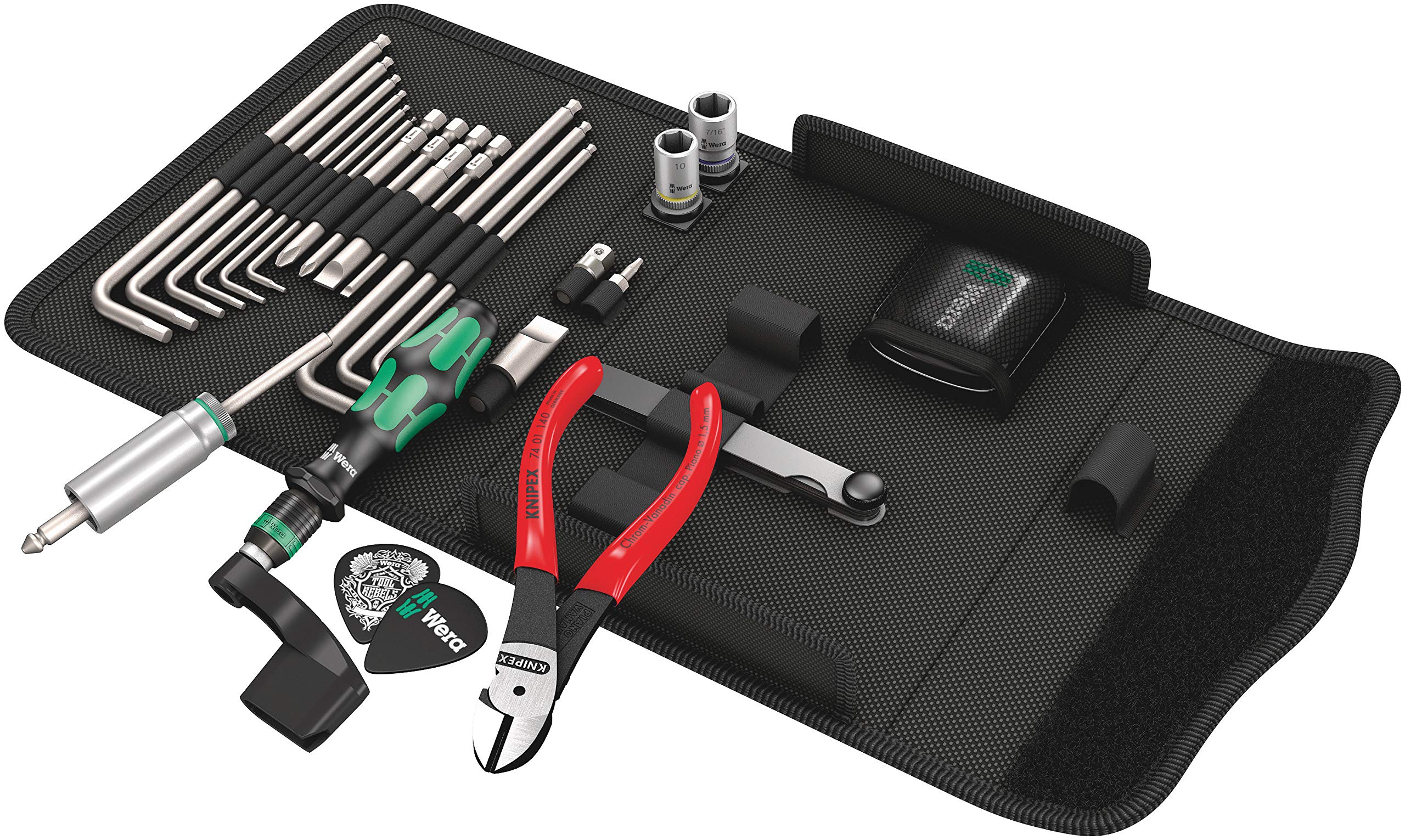 Wera 9100 Guitar Tool Set, 27pc, 05134015001