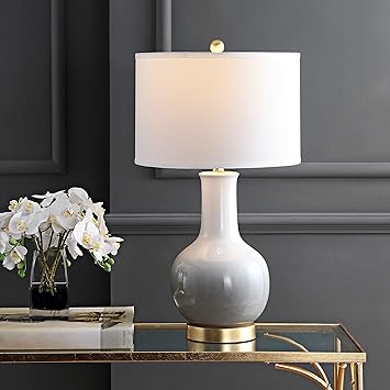 grey gold lamp