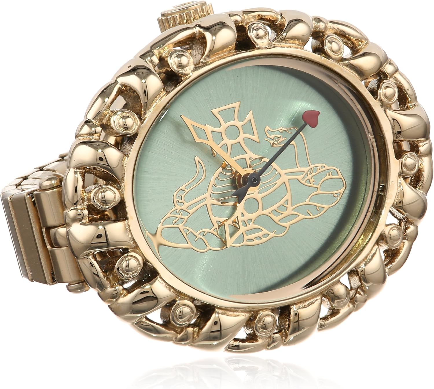 Vivienne Westwood Ladies Gold Tone Ring Watch VV052GRGD Amazon.co.uk
